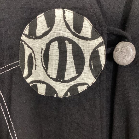 Cupcake International Abstract Artistic Oversized Tunic Vest Size Medium NWT - Picture 2 of 6